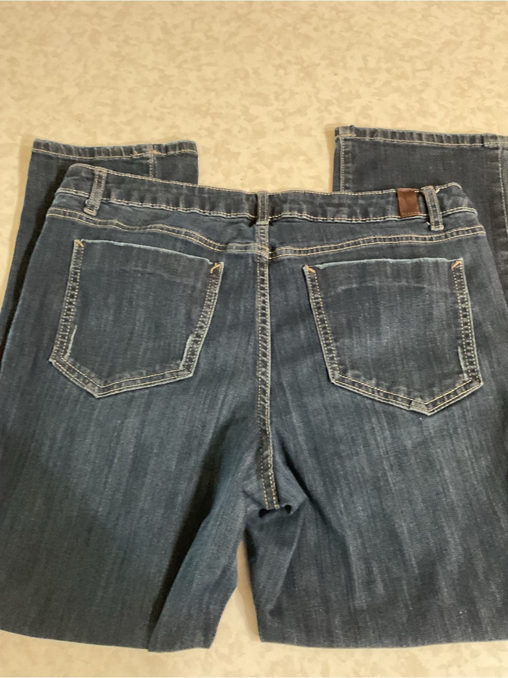 Simply Vera Vera Wang Blue Cropped Capri Jeans. Size 12 - Picture 3 of 3